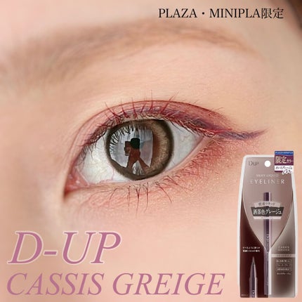 シルキーリキッドアイライナーWP/D-UP/リキッドアイライナーを使ったクチコミ(1枚目)