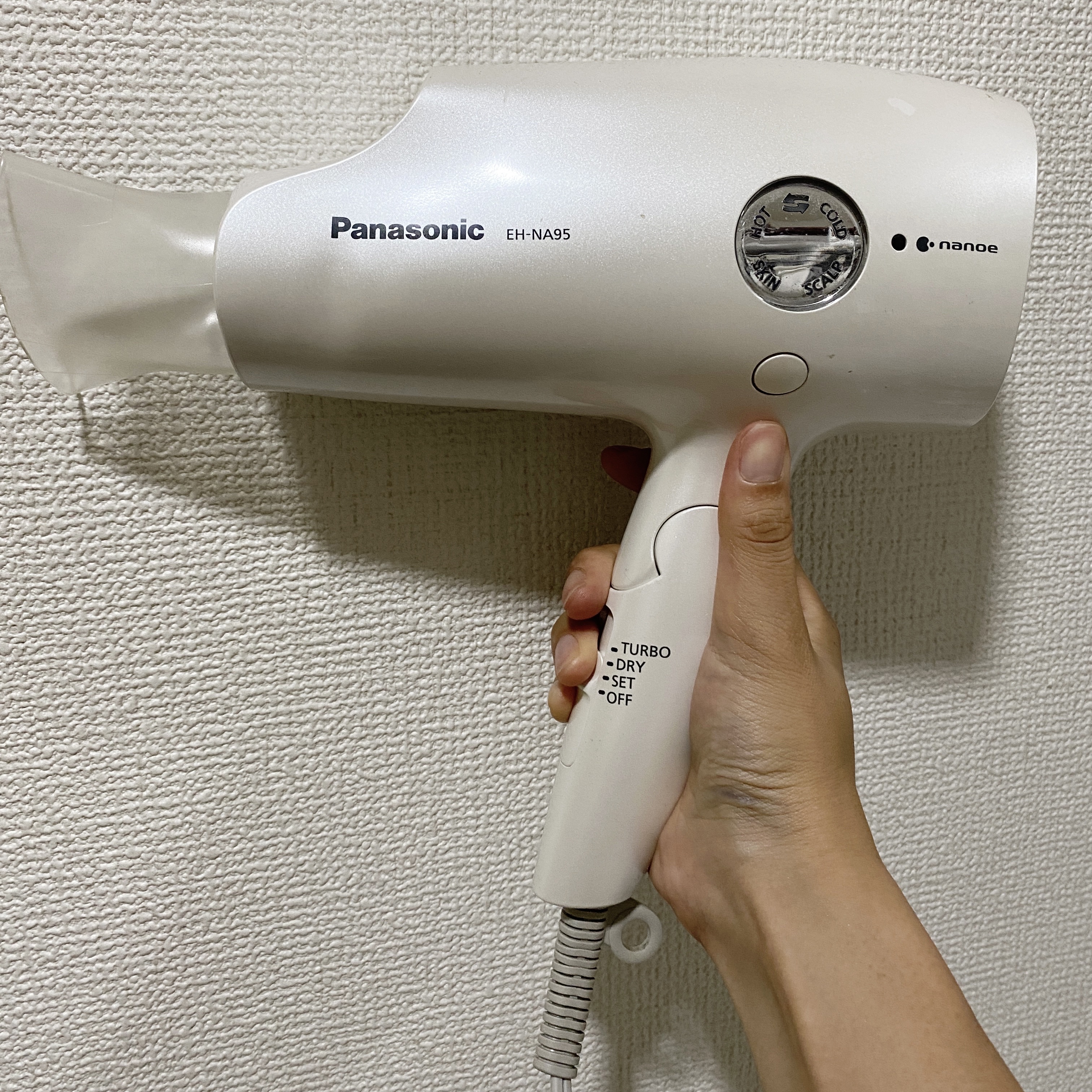ヘアードライヤー ナノケア EH-NA95/Panasonic/ドライヤーを使ったクチコミ（1枚目）