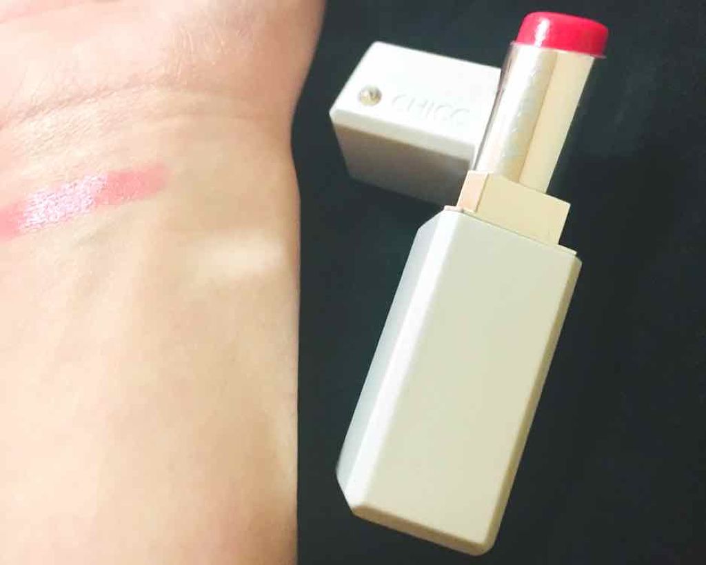 メスメリック リップスティック 12 ロージーエンジェル/CHICCA/口紅を使ったクチコミ（2枚目）