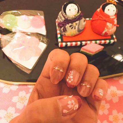 サンリオネイル/DAISO/マニキュアを使ったクチコミ(1枚目)