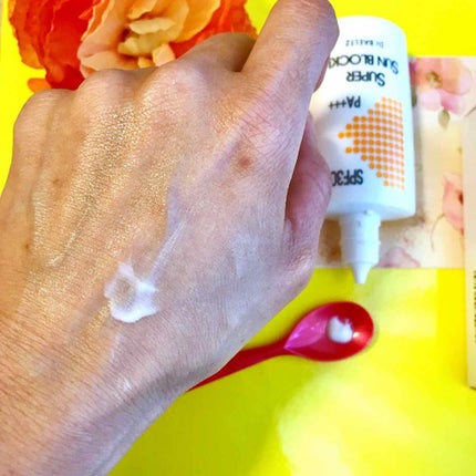 ドクターベルツ スーパーサンブロックIIのクチコミ「株式会社ドクターベルツさんの「スーパーサンブロックⅡ」(50g 税抜2500円)を使ってみまし.....」(3枚目)