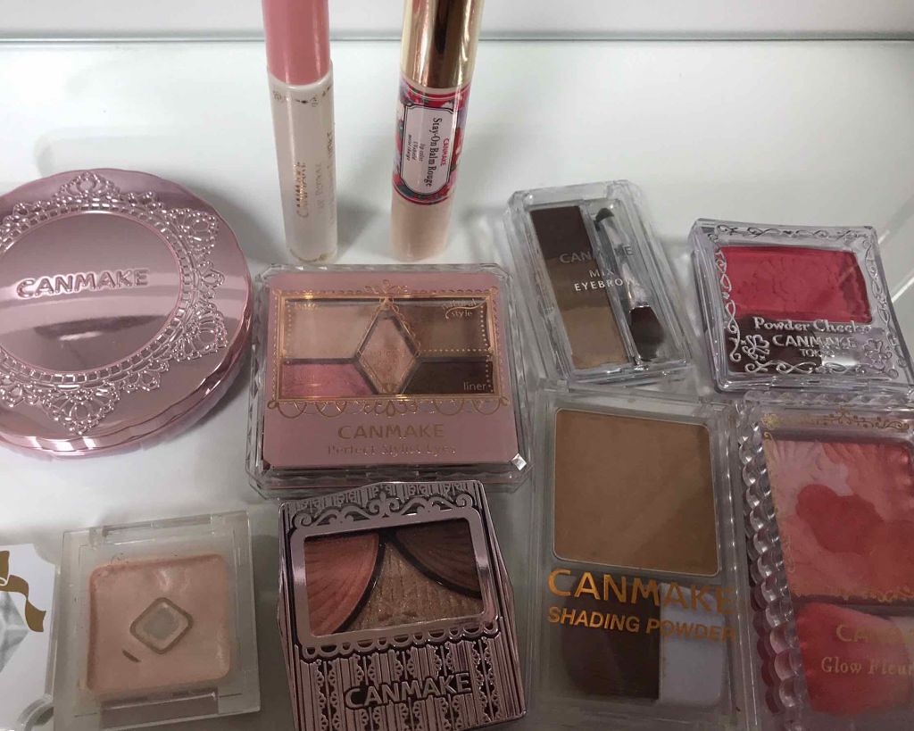 グロウフルールチークス/キャンメイク/パウダーチークを使ったクチコミ(1枚目)