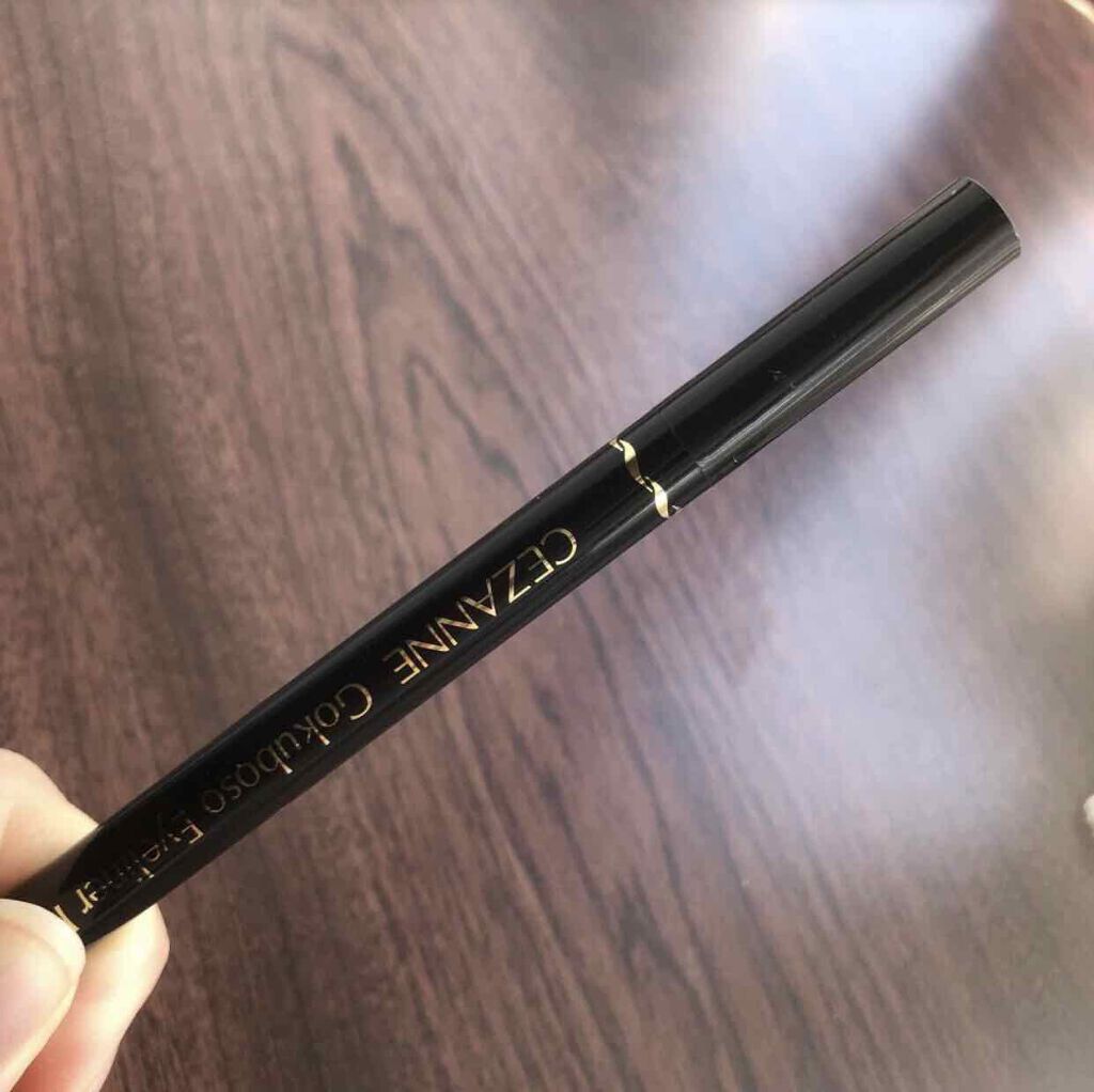 極細 アイライナーR/CEZANNE/リキッドアイライナーを使ったクチコミ(2枚目)