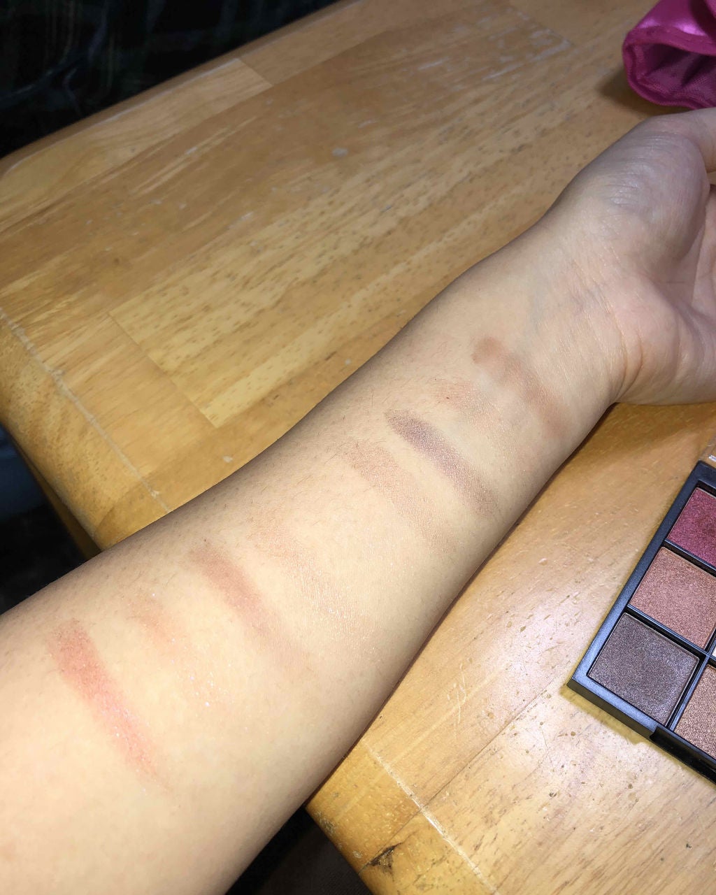 UR GLAM BLOOMING EYE COLOR PALETTE/U R GLAM/アイシャドウパレットを使ったクチコミ(3枚目)