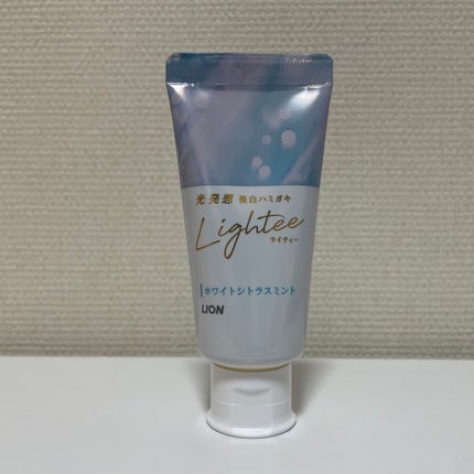 Lighteeハミガキ /ライオン/歯磨き粉を使ったクチコミ(1枚目)