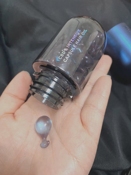 エイトザタラソ ユー CBD&インテンシブ カプセル ヘアオイル 750mg × 22個/エイトザタラソ/ヘアオイルを使ったクチコミ(2枚目)