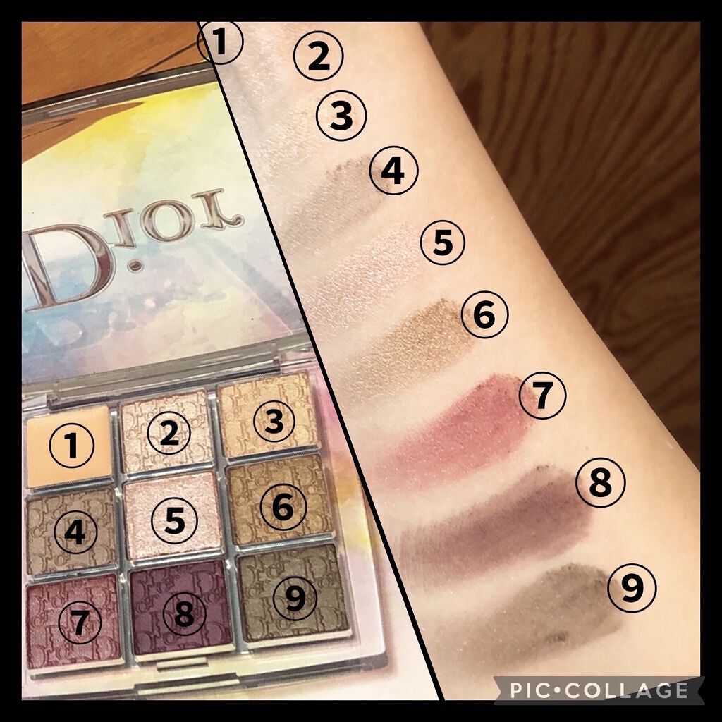 ディオール バックステージ アイ パレット 005  プラム（数量限定色）/Dior/アイシャドウパレットを使ったクチコミ（2枚目）