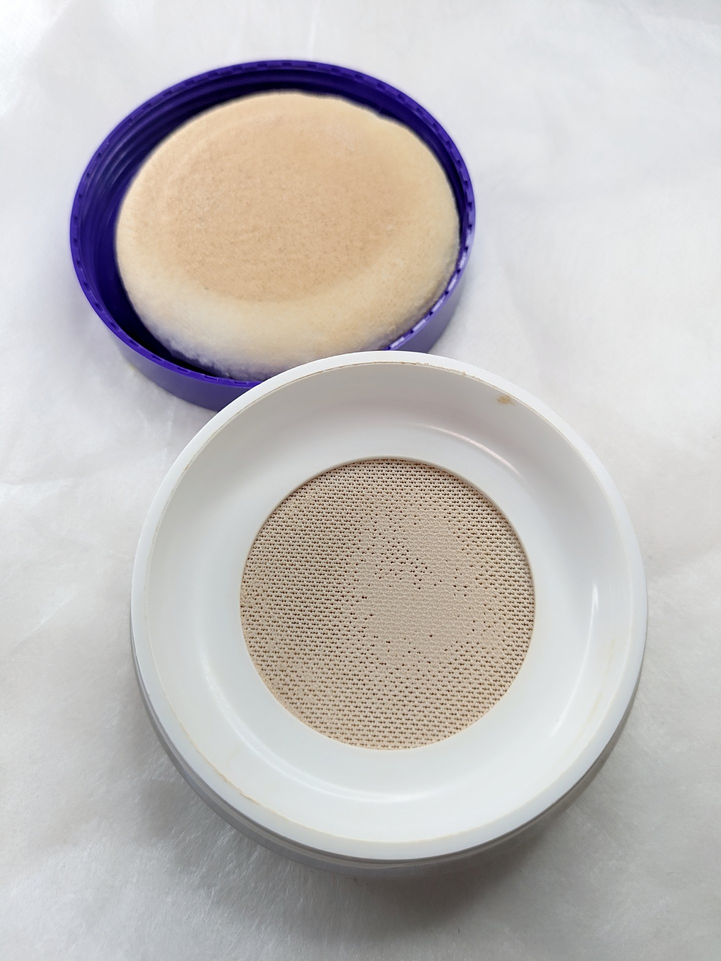 ベアパーフェクト グローイングトランスルーセントパウダー/SRICHAND/ルースパウダーを使ったクチコミ（2枚目）