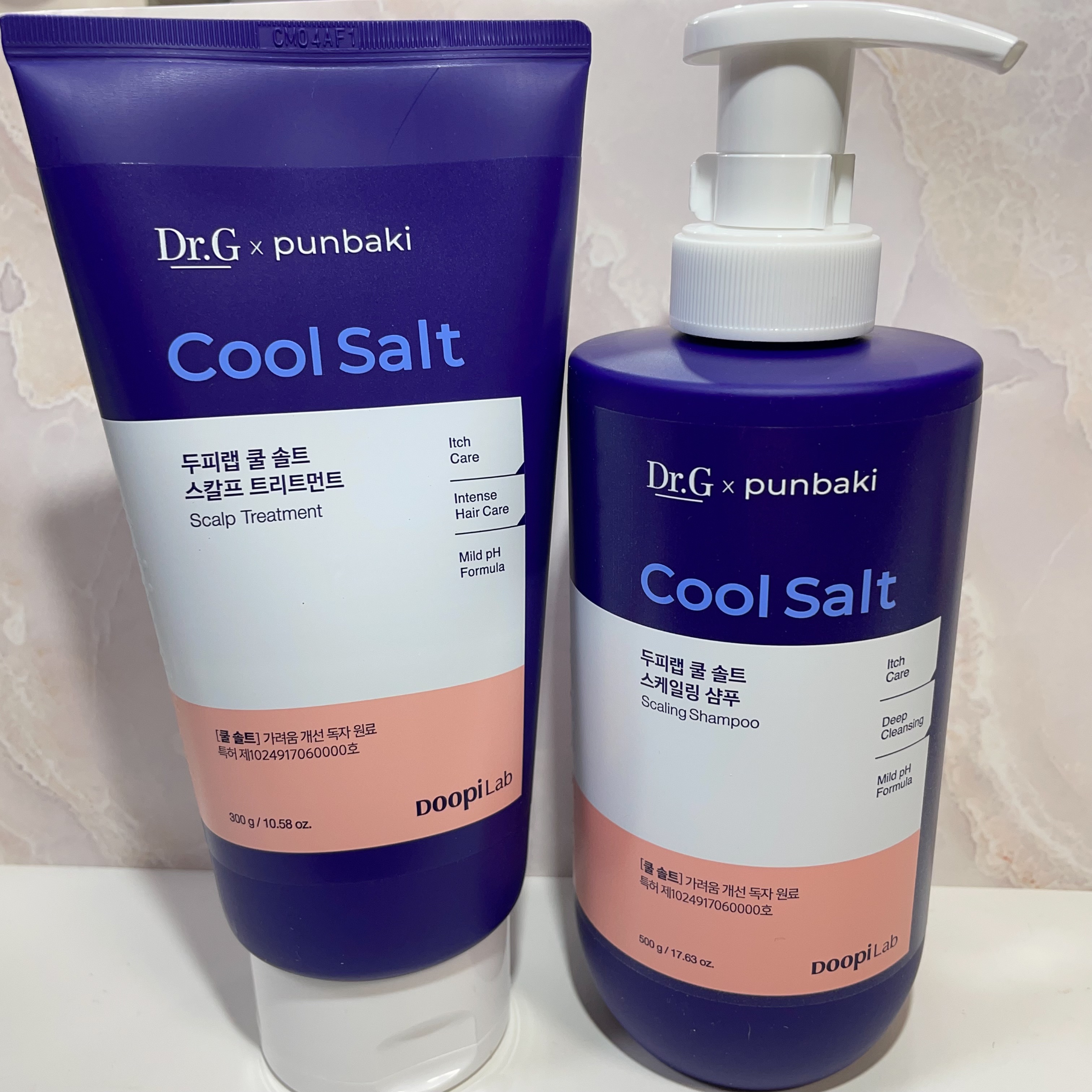 クールソルトスケーリングシャンプー/クールソルトスカルプトリートメント/Dr.G/市販シャンプーを使ったクチコミ（1枚目）