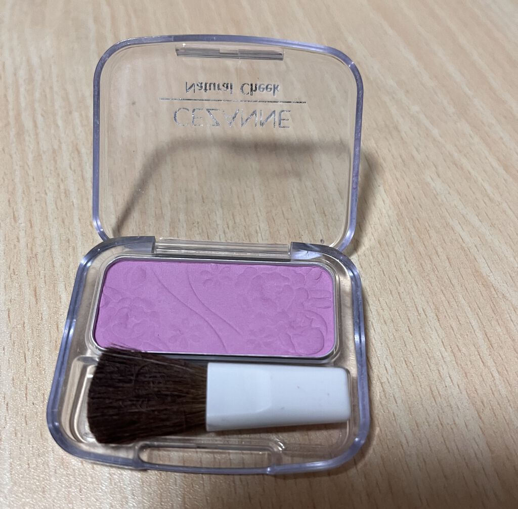 ナチュラル チークN/CEZANNE/パウダーチークを使ったクチコミ（3枚目）