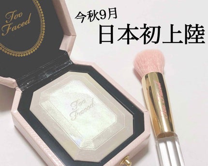 ダイヤモンドライト ハイライター ブラシ/Too Faced/メイクブラシを使ったクチコミ(1枚目)