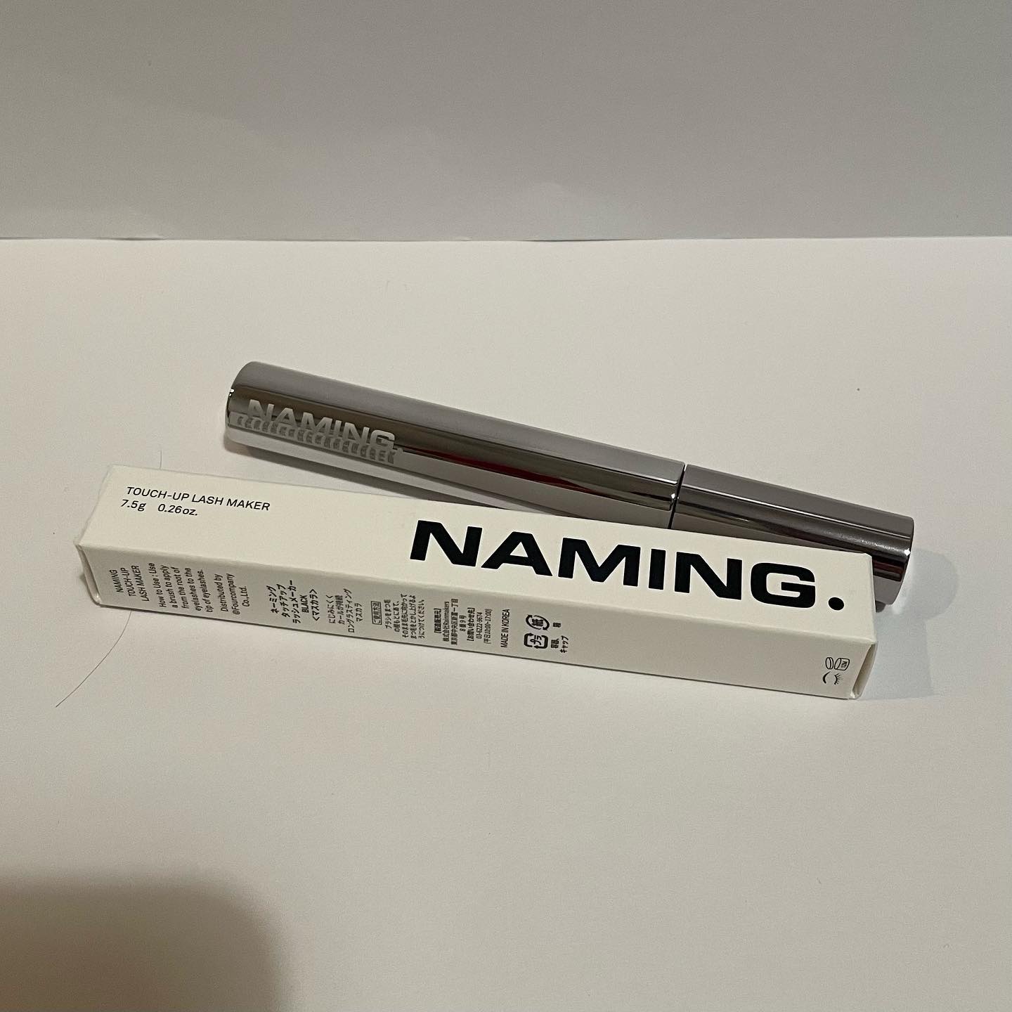 ネーミング タッチアップ ラッシュメーカー/NAMING./マスカラを使ったクチコミ（2枚目）