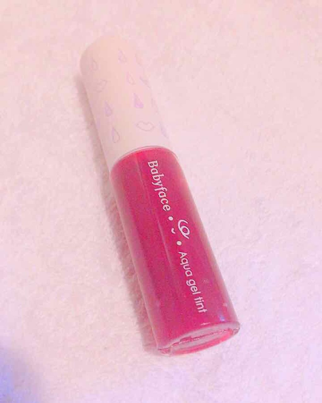 ベビーフェイス アクアジェル ティント/ベビーフェイス/リップティントを使ったクチコミ（1枚目）