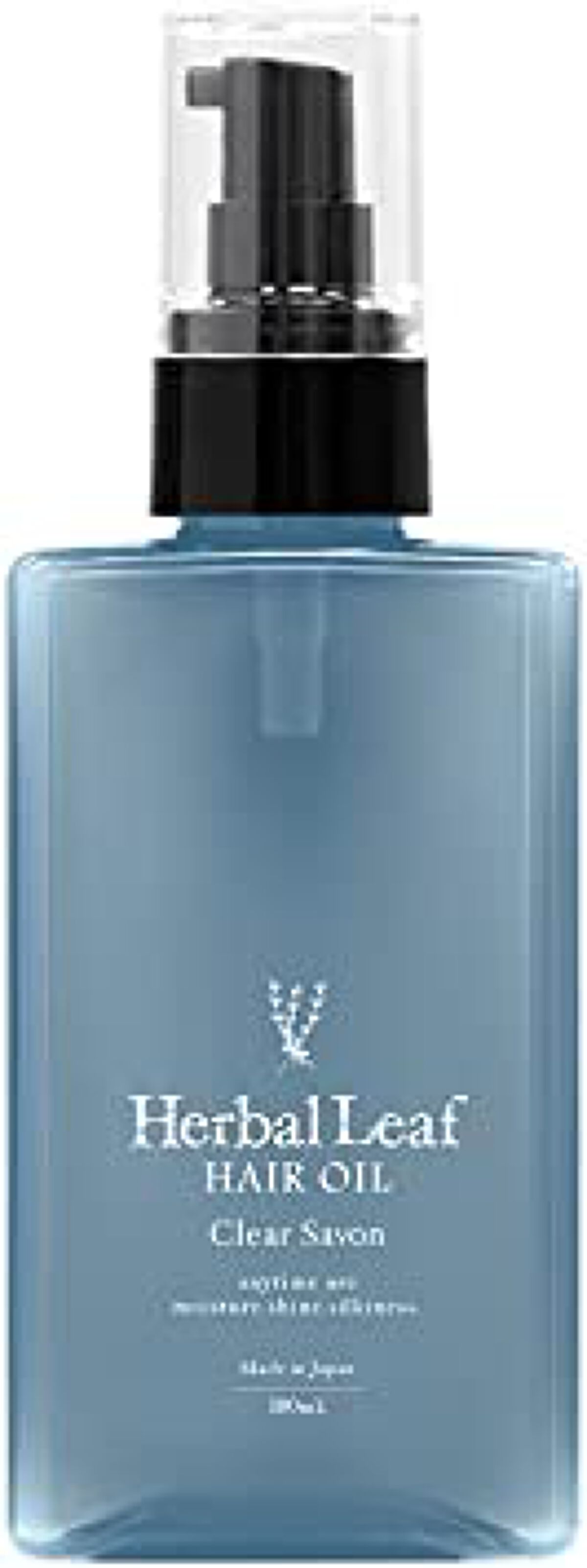 オーガニックヘアオイル クリアサボンの香り ハーバルリーフ