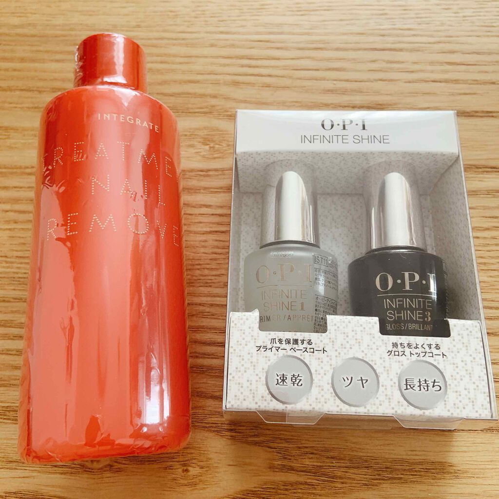 インフィニット シャイン プロステイ グロス トップコート/O・P・I/ネイルトップコートを使ったクチコミ（1枚目）