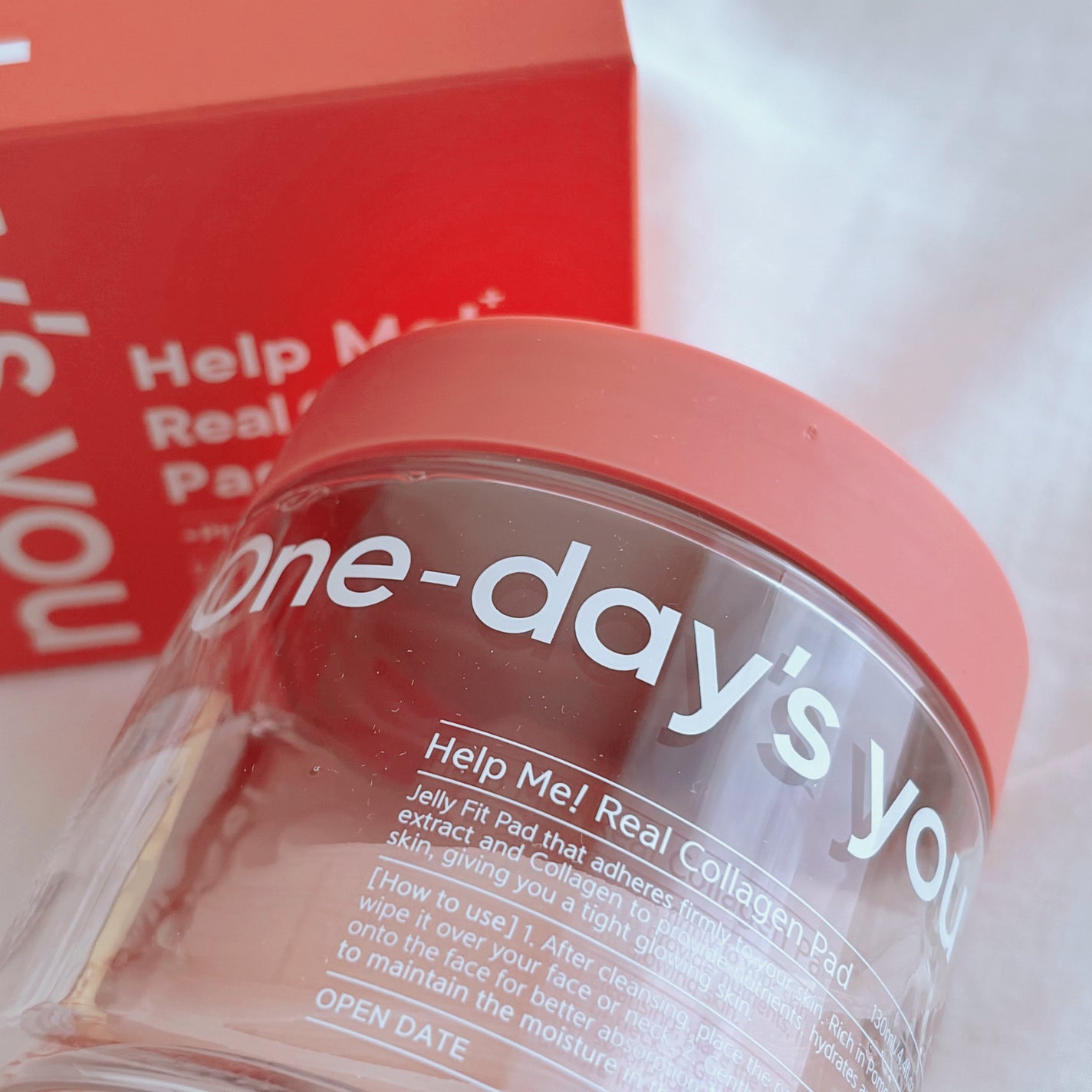 ヘルプミー! リアルコラーゲンパッド/One-day's you/トナーパッドを使ったクチコミ(6枚目)
