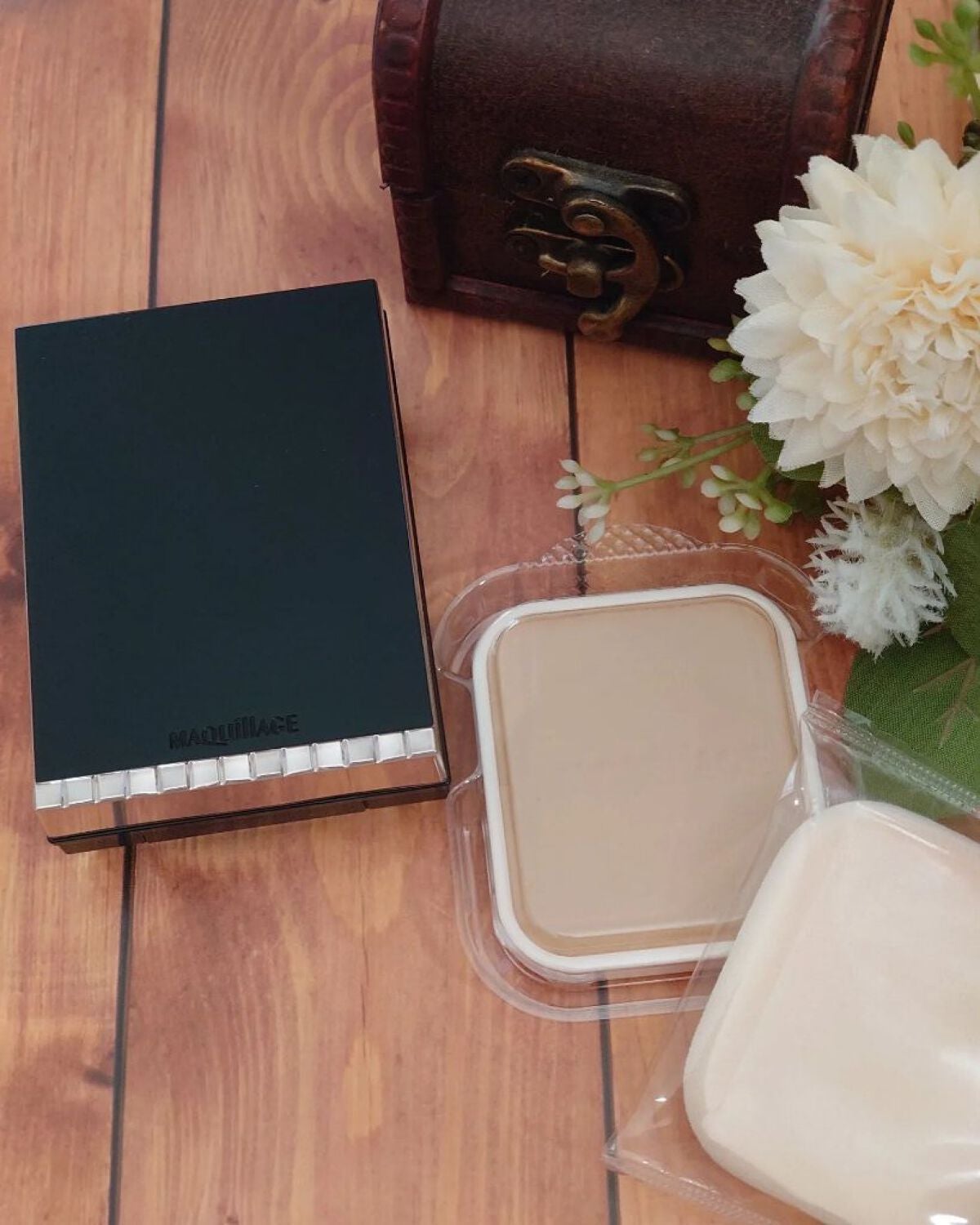 ドラマティックパウダリー EX/マキアージュ/パウダーファンデーションを使ったクチコミ(2枚目)