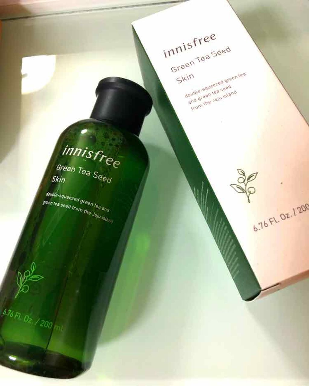 グリーンティーシード スキン/innisfree/化粧水を使ったクチコミ（1枚目）