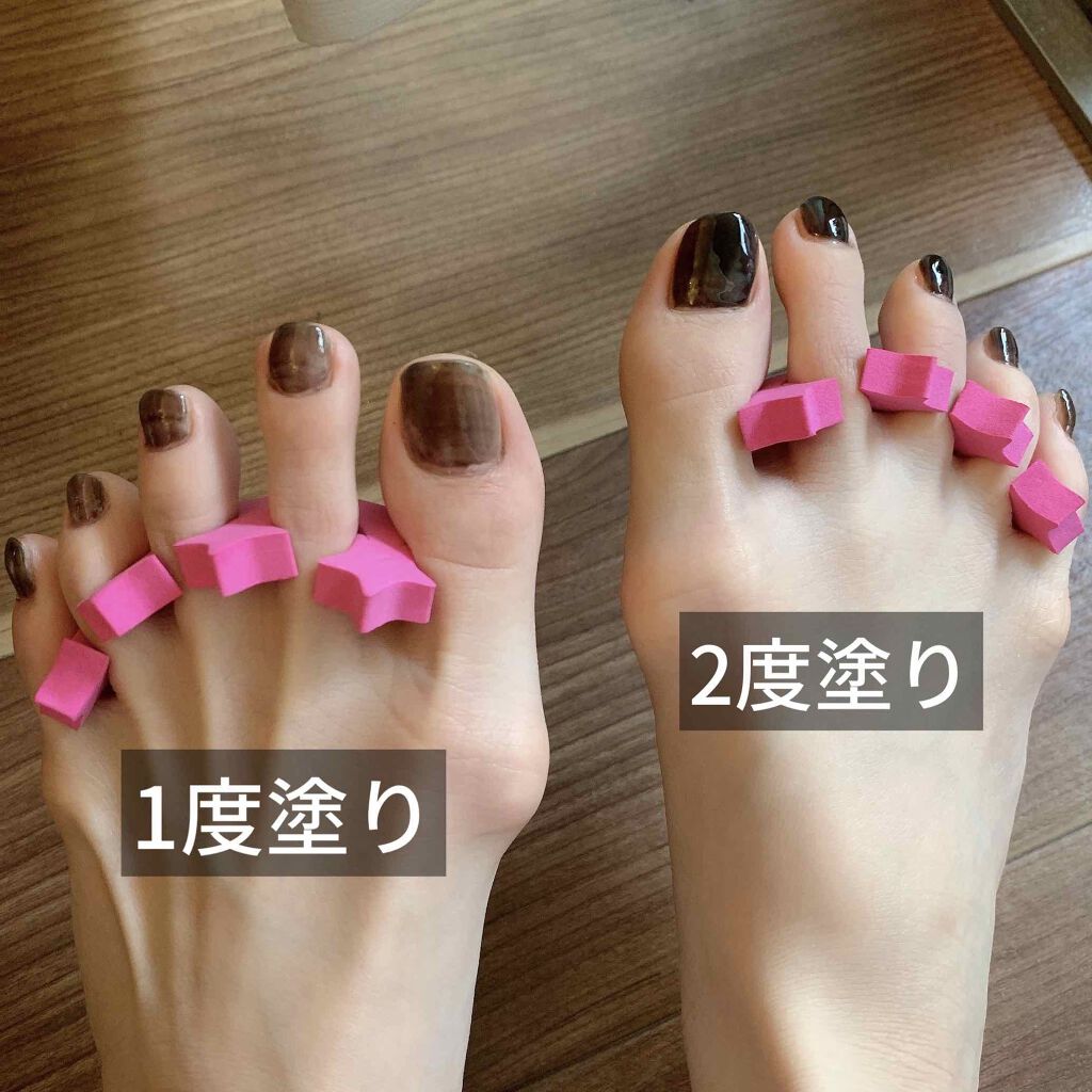 ジェルボリュームトップコート/キャンメイク/ネイルトップコートを使ったクチコミ（2枚目）