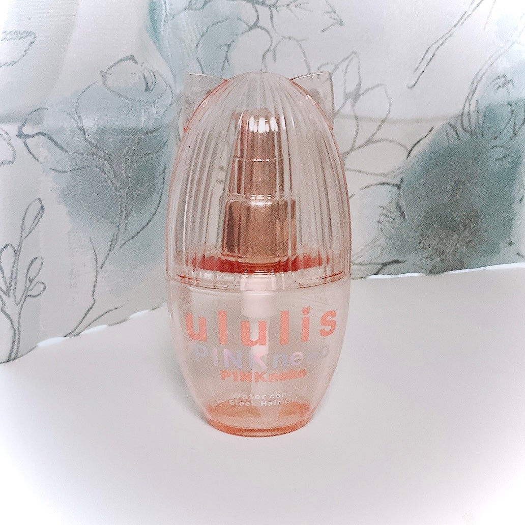 ウルリス ピンクネコ ウォーターコンク スリーク ヘアオイル/ululis/ヘアオイルを使ったクチコミ(1枚目)