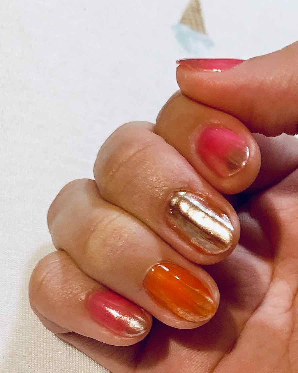 ウィークリージェル/HOMEI/ジェルネイルを使ったクチコミ(2枚目)