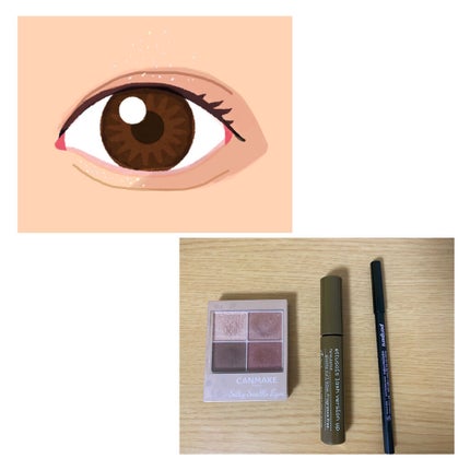 シルキースフレアイズ(マットタイプ)/キャンメイク/アイシャドウパレットを使ったクチコミ(1枚目)