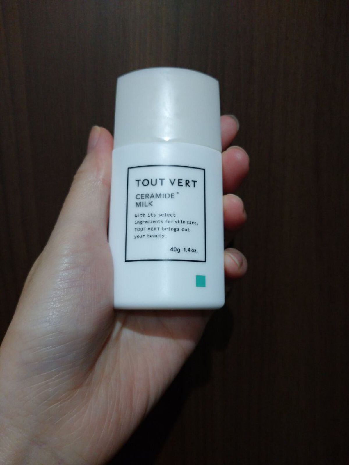 セラミドミルク/TOUT VERT/乳液を使ったクチコミ（1枚目）