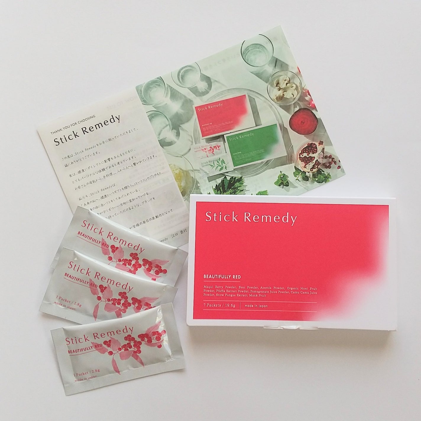 Beautifully Red/Stick Remedy/健康サプリメントを使ったクチコミ(1枚目)