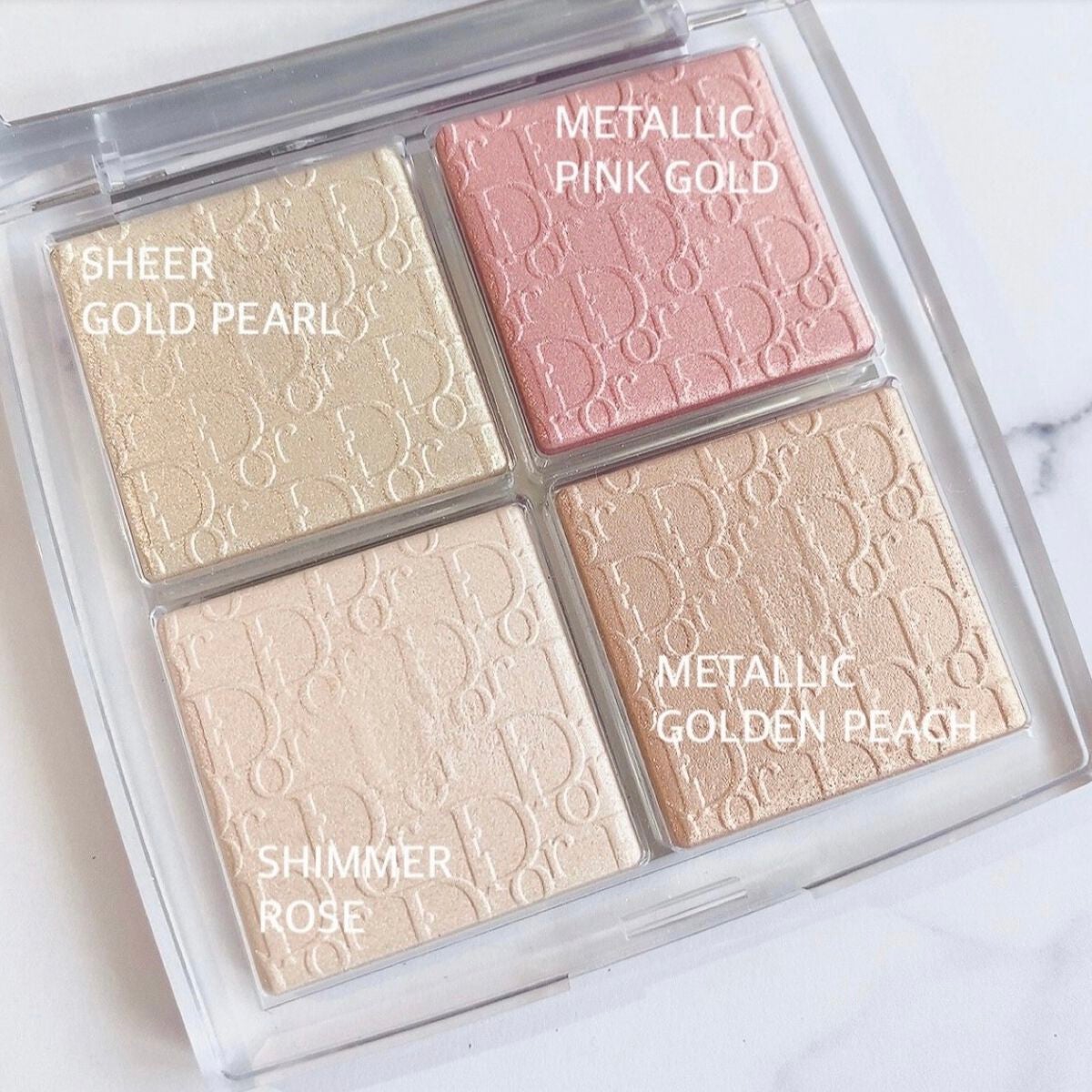 ディオール バックステージ フェイス グロウ パレット/Dior/ハイライトを使ったクチコミ(2枚目)