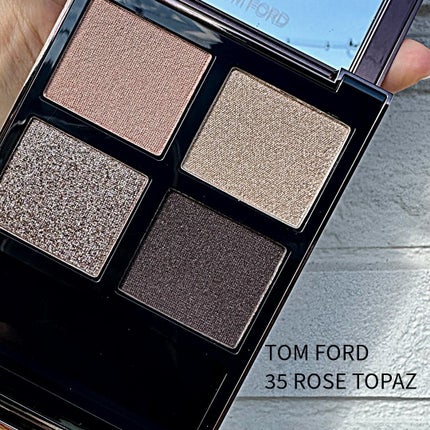 アイ カラー クォード C /TOM FORD BEAUTY/アイシャドウパレットを使ったクチコミ(1枚目)