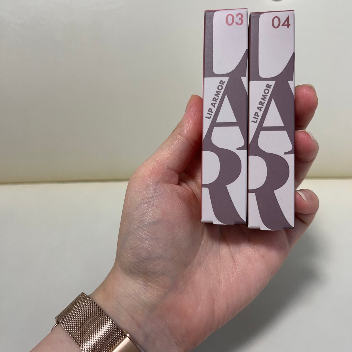 リップアーマー/KiSS/口紅を使ったクチコミ(5枚目)