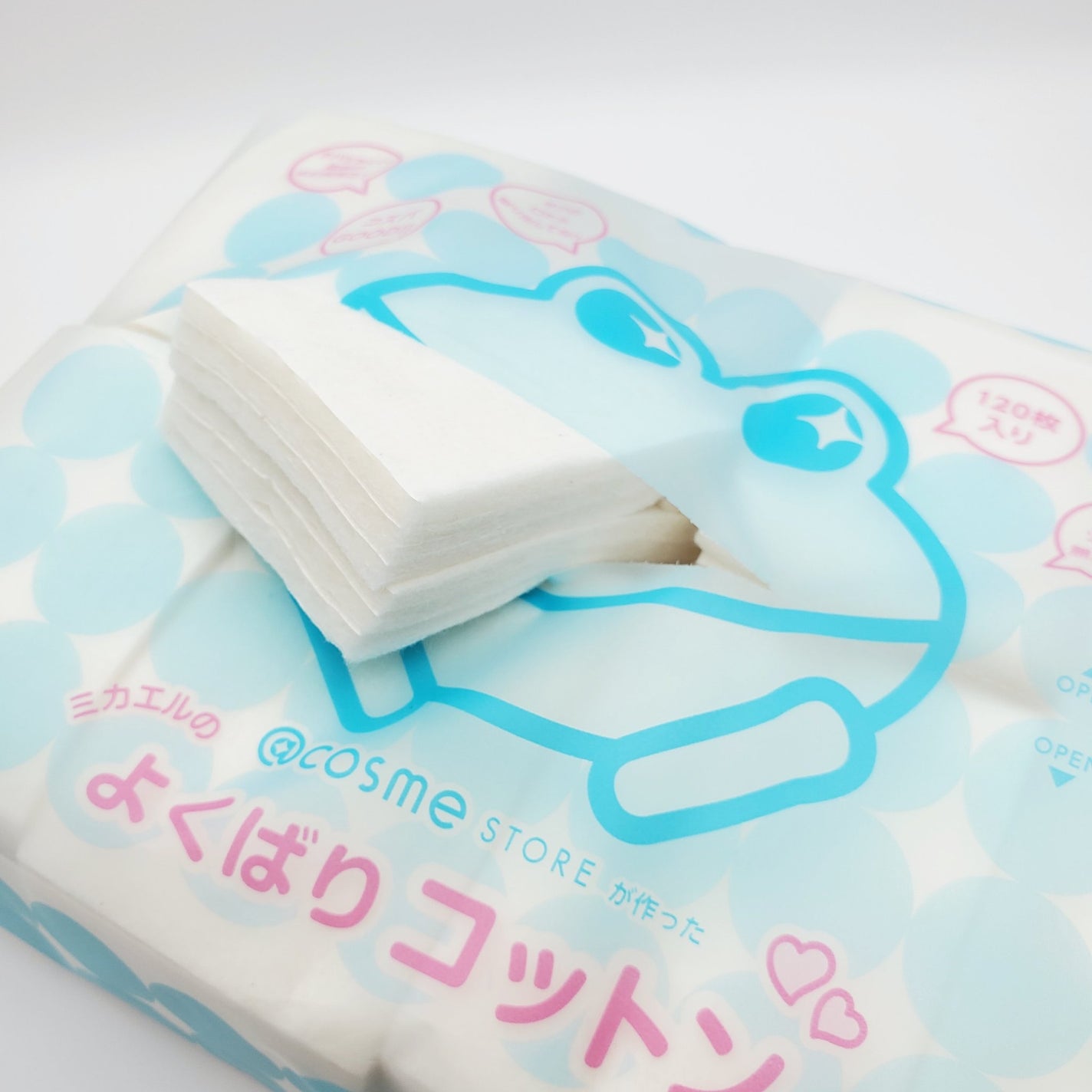 @cosme storeが作ったミカエルのよくばりコットン/@cosme store/コットンを使ったクチコミ(5枚目)