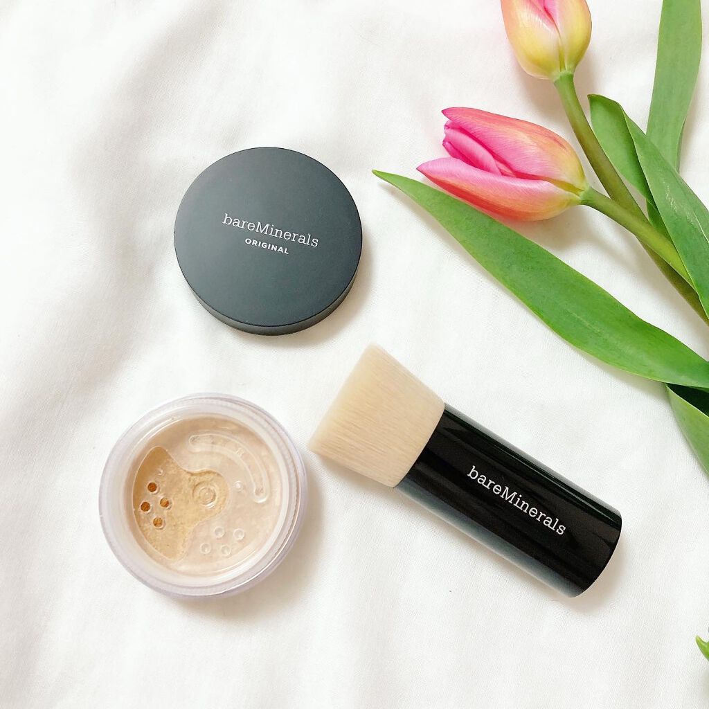 オリジナル ファンデーション（SPF15・PA++) ライト（標準色）/bareMinerals/パウダーファンデーションを使ったクチコミ（2枚目）