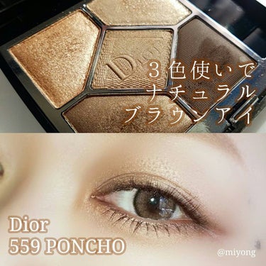 【旧】サンク クルール クチュール 559 ポンチョ/Dior/アイシャドウパレットを使ったクチコミ（1枚目）