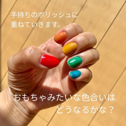 カラークラブ/Forsythe/マニキュアを使ったクチコミ(3枚目)