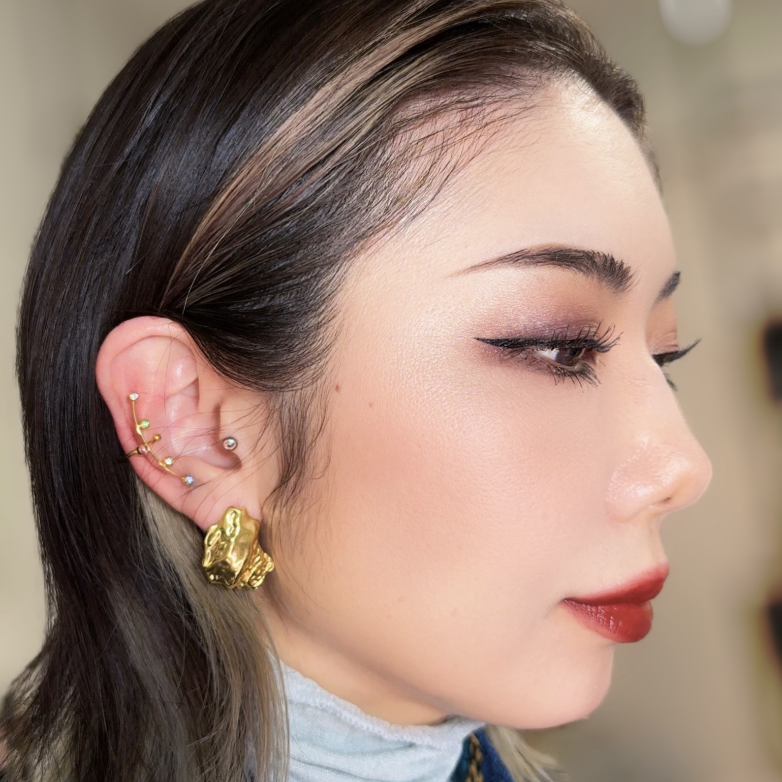 マキシマル スリーク サテン リップスティック/M・A・C/口紅を使ったクチコミ（3枚目）