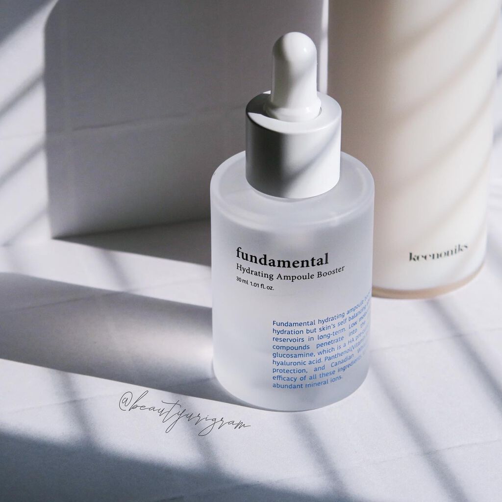ファンダメンタル ハイドレーティング アンプルブースター/keenoniks/美容液を使ったクチコミ（1枚目）