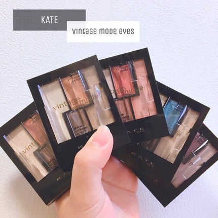 ヴィンテージモードアイズ/KATE/アイシャドウパレットを使ったクチコミ(1枚目)