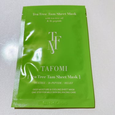 カーミングタムシートマスク/TAFOMI/シートマスク・パックを使ったクチコミ（4枚目）