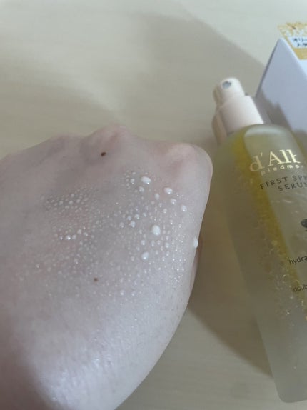ダルバ ホワイトトリュフファーストスプレーセラム/ダルバ/ミスト状化粧水を使ったクチコミ(8枚目)