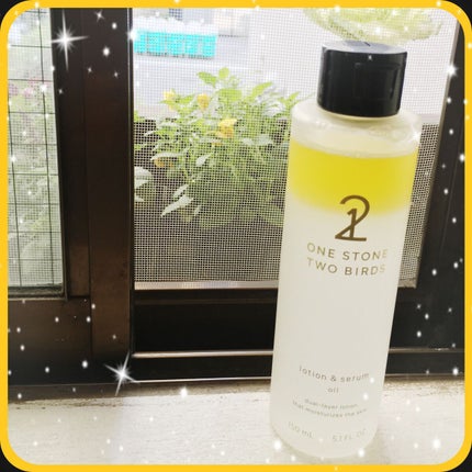 オイルインローション/ONE STONE TWO BIRDS/化粧水を使ったクチコミ(1枚目)