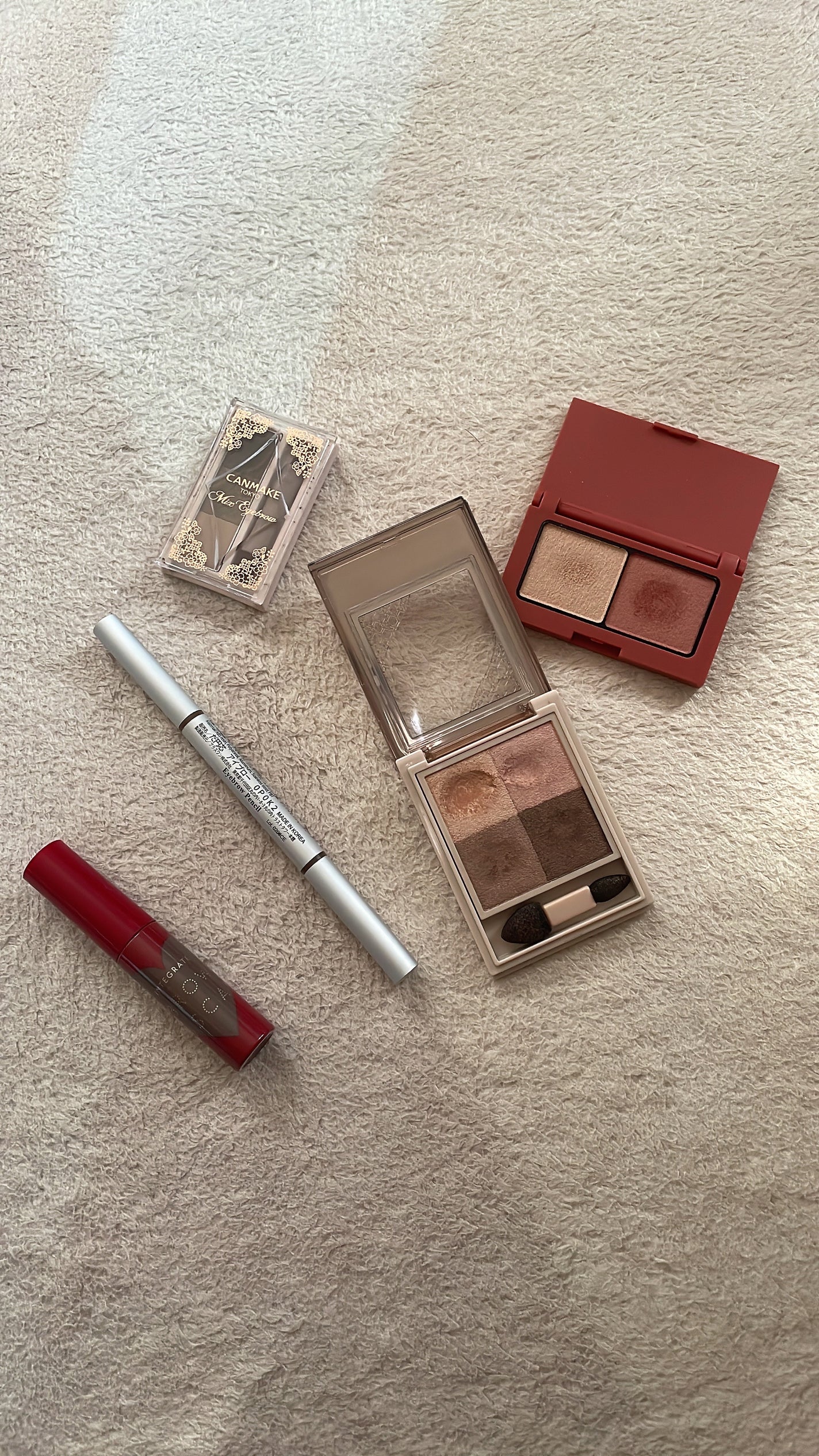 ニュアンスアイブローマスカラ/インテグレート/眉マスカラを使ったクチコミ(1枚目)