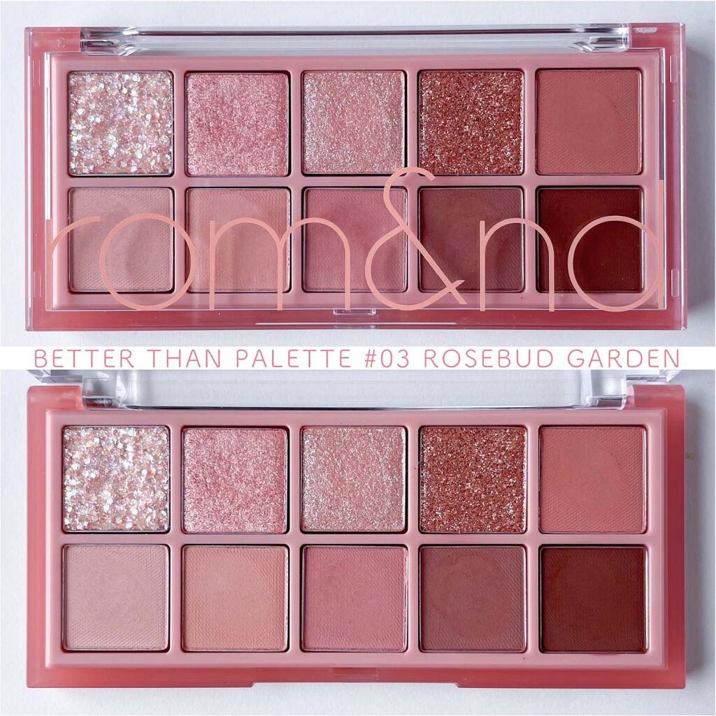 ベターザンパレット/rom&nd/アイシャドウパレットを使ったクチコミ(4枚目)