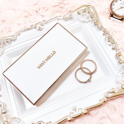 バレンタインボックスミニ/VAVI MELLO/アイシャドウパレットを使ったクチコミ(5枚目)