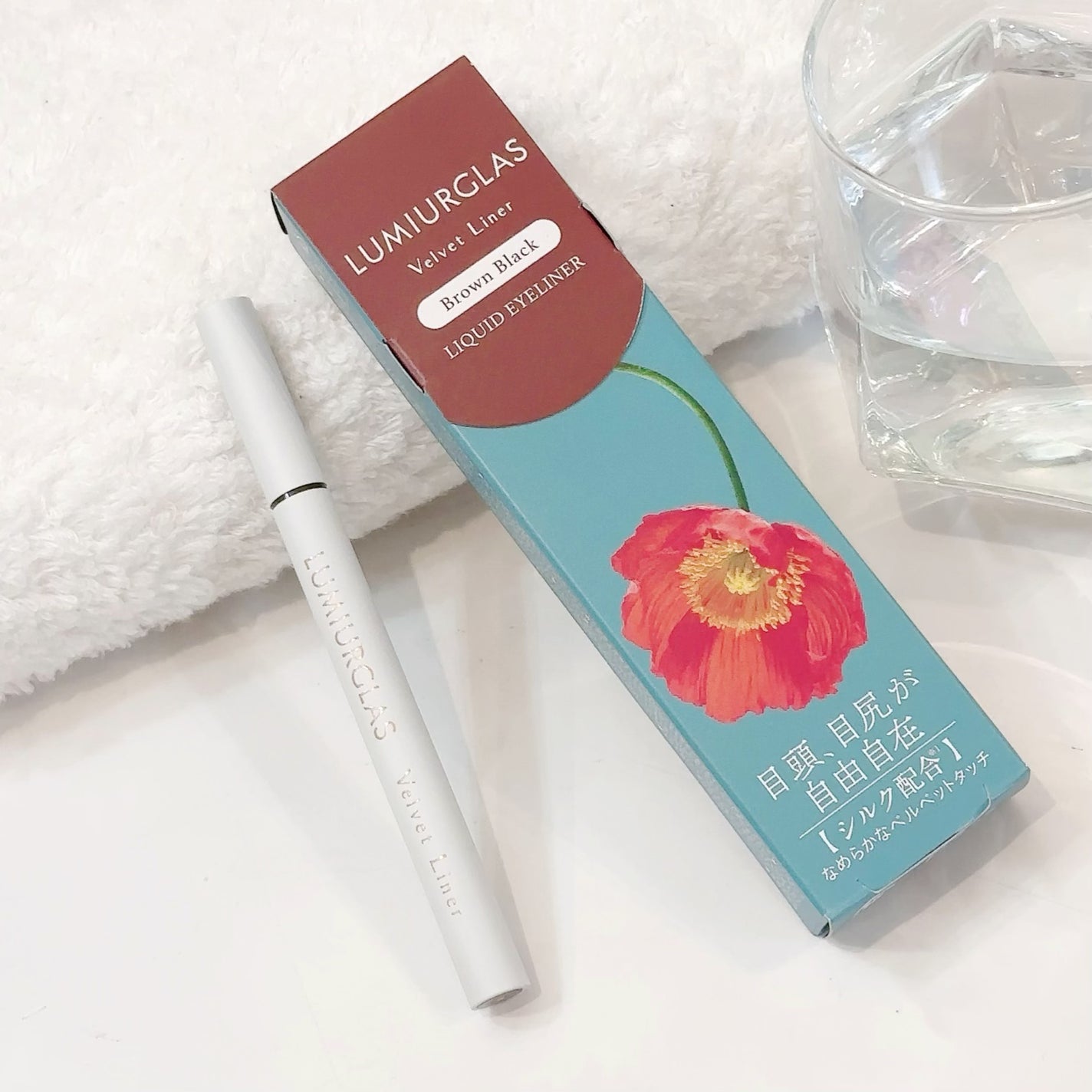 ベルベットライナー/LUMIURGLAS/リキッドアイライナーを使ったクチコミ(5枚目)
