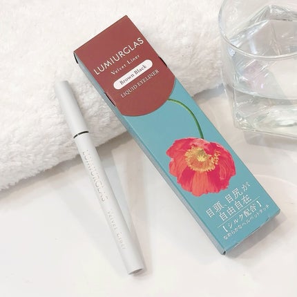 ベルベットライナー/LUMIURGLAS/リキッドアイライナーを使ったクチコミ(5枚目)