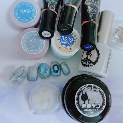 なかやまちえこ on LIPS 「ブルー🦕🦖365日ネイル219日め⠀⠀#最後のジュラ⠀ブルー親..」(5枚目)