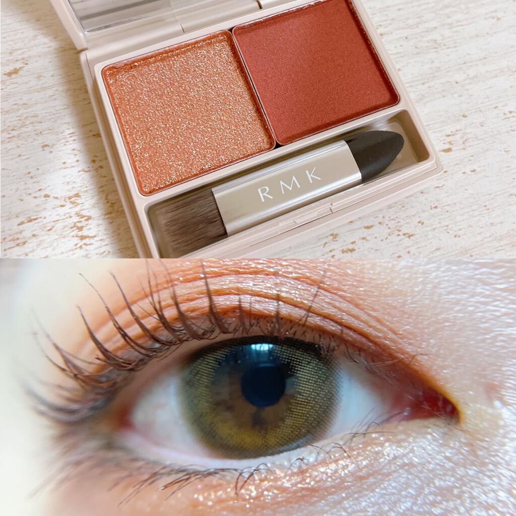 スプリングブレイズ デュオアイシャドウ/RMK/アイシャドウパレットを使ったクチコミ(1枚目)