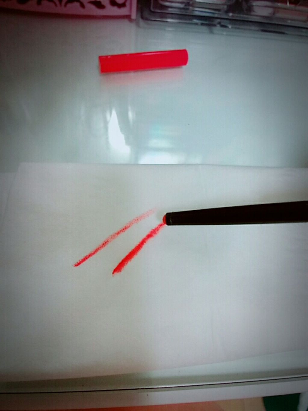 クーピー柄カラーライナー/デコラガール/ペンシルアイライナーを使ったクチコミ（2枚目）