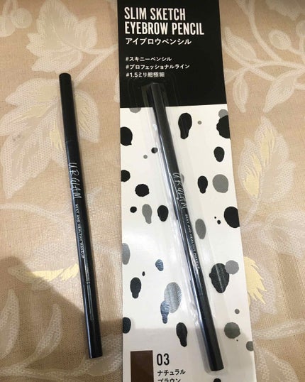 スリムスケッチアイブロウペンシル/U R GLAM/アイブロウペンシルを使ったクチコミ(1枚目)